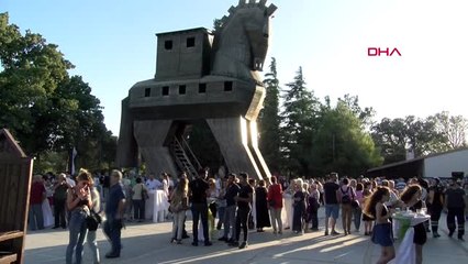 Çanakkale 'Homeros Ödülü' Prof. Dr. Haluk Şahin'e Verildi Hd