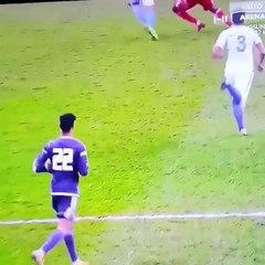 Huge stoppage time brawl between Malaysia and UAE U23 teams____