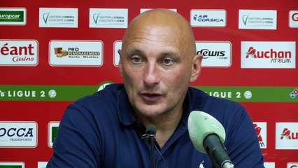 ACA-FCSM (2-3) les réactions d'Olivier Pantaloni et Alliou Dembélé [L2 2018-2019]