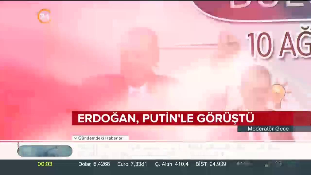 Erdoğan - Putin görüşmesi