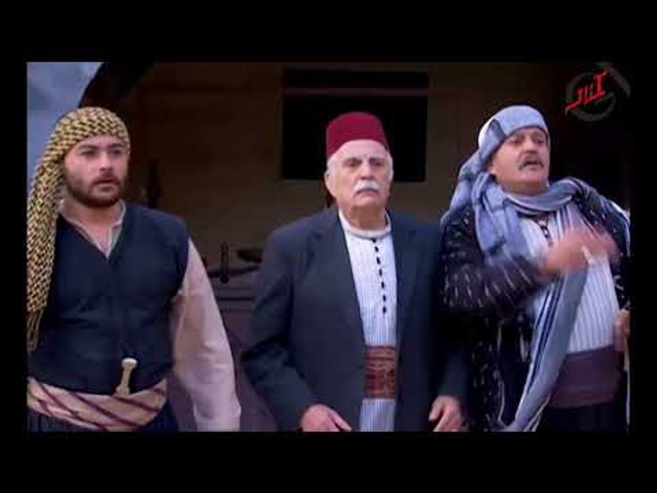 خناقة بين عبود وفارس وسط حارة اللوز -مسلسل رجال...