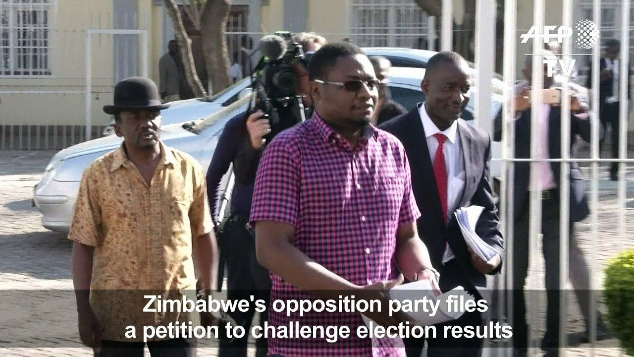 Zimbabwe opposition MDC party files election re...