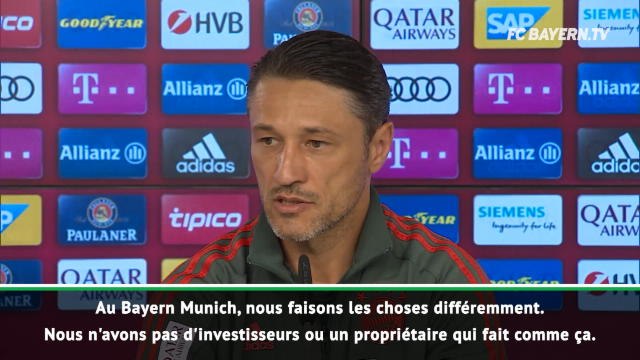 Bayern - Kovac : Nous faisons les choses différemment concernant les transferts