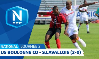 J2 Boulogne- Laval (2-0), le résumé