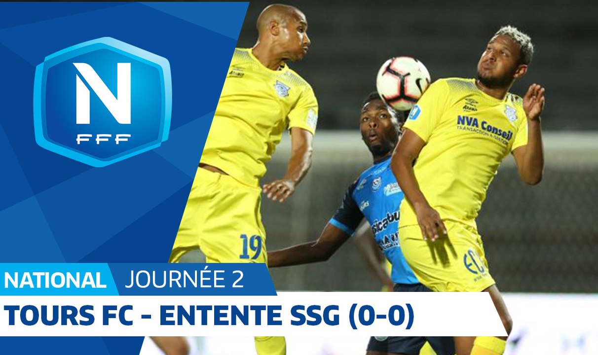 J2 : Tours FC - Entente SSG (0-0), le résumé