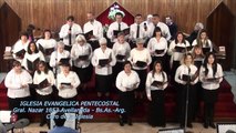 Iglesia Evangelica Pentecostal. Alabanza Coro de la Iglesia(1). 15-07-2018