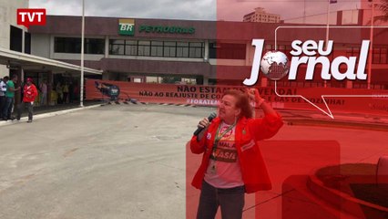 No Rio de Janeiro, petroleiros defendem combustível mais barato