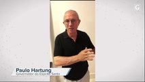 Paulo Hartung fala sobre acidente de helicóptero