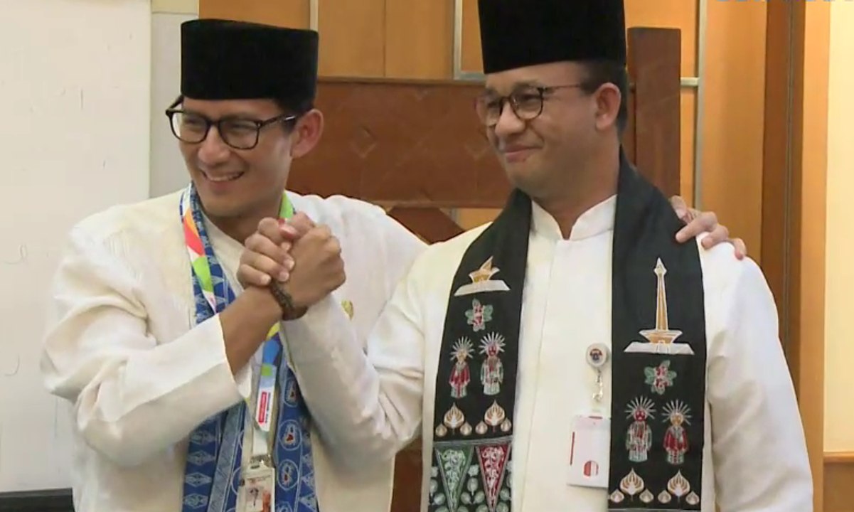 Jadi Bakal Cawapres, Sandiaga Pamit ke Anies