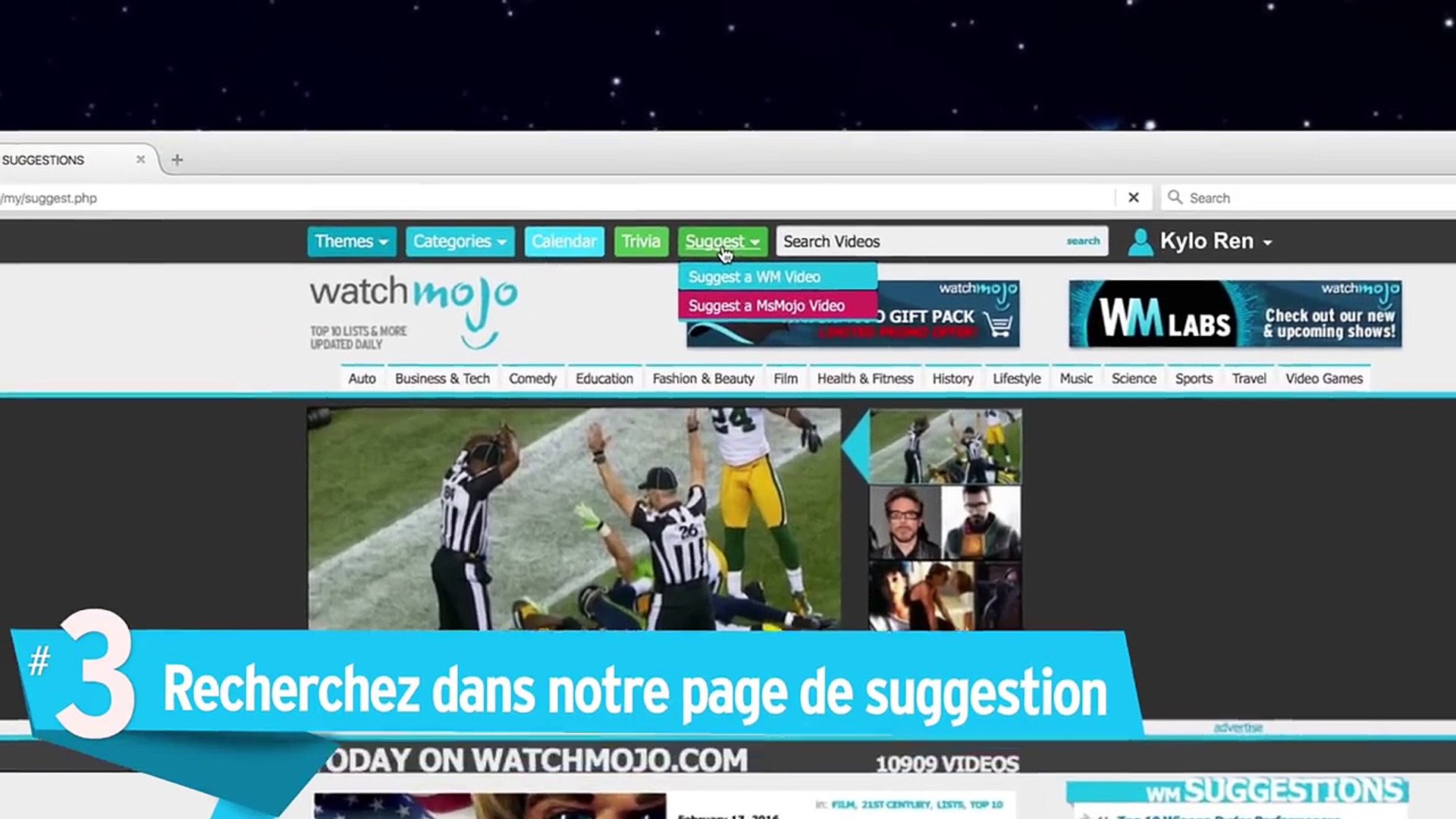 ⁣Comment maîtriser l'outil de suggestion de WatchMojo !