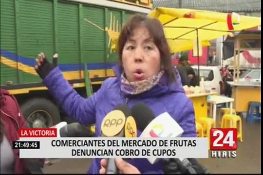 Continúa el desorden en Gamarra y en el mercado mayorista de frutas