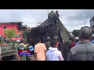 Video Amatir Panser TNI Terbalik-NET5