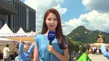 [날씨] 주말 무더위 기승...충청·남부 소나기 / YTN
