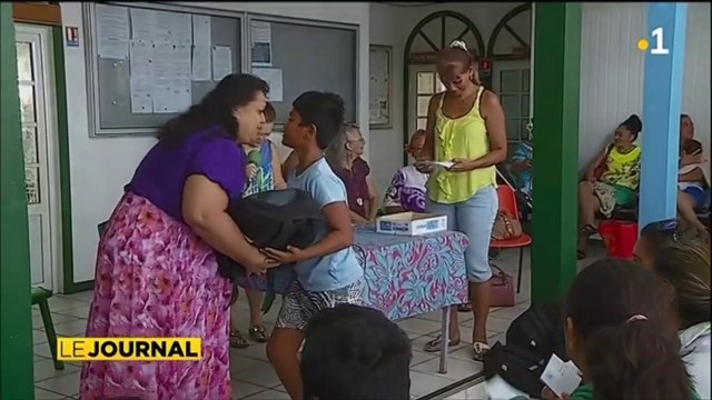 École : l'opération cartable se poursuit à Paea