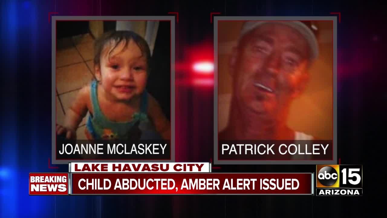 Amber Alert issued after one-year-old girl abducted from Lake Havasu City