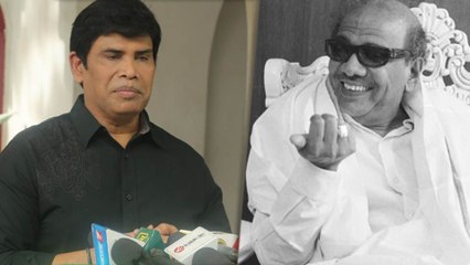 கருணாநிதி மறைவு- நடிகர் ஆனந்தராஜ் நெகிழ்ச்சியான பேட்டி- வீடியோ