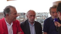 La rencontre Eddy Michell, Pierre Richard et Roland Giraud