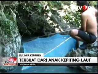 Mencicipi Rempeyek Anak Kepiting Khas Pesisir Bantul