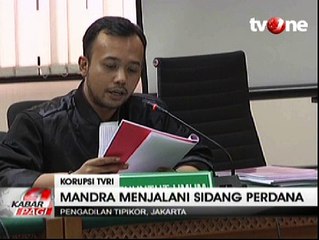 Mandra Didakwa Rugikan Negara Rp 12 Miliar