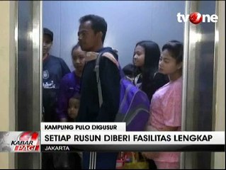 Sebagian Warga Kampung Pulo Pindah Ke Rusunawa Jatinegara Barat