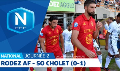 J2 : Rodez Aveyron Football - SO Cholet (0-1), le résumé