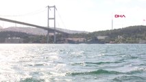 İstanbul Rus Savaş Gemisi 'Orsk' İstanbul Boğazı'ndan Geçti