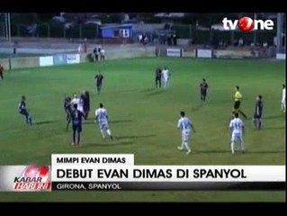 Penampilan Evan Dimas Bersama UE Llagostera