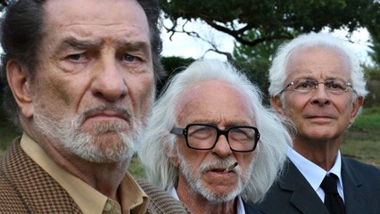 Eddy Mitchell dans le film "Les Vieux Fourneaux"