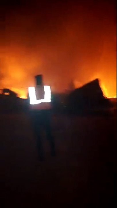 Le marché de Tiléne ziguinchor en feu