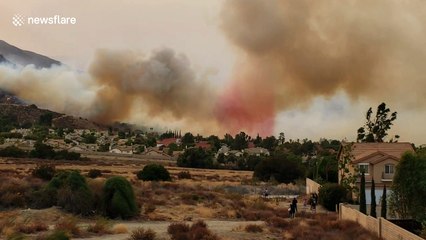 Thousands evacuated from path of "Holy Fire" in California