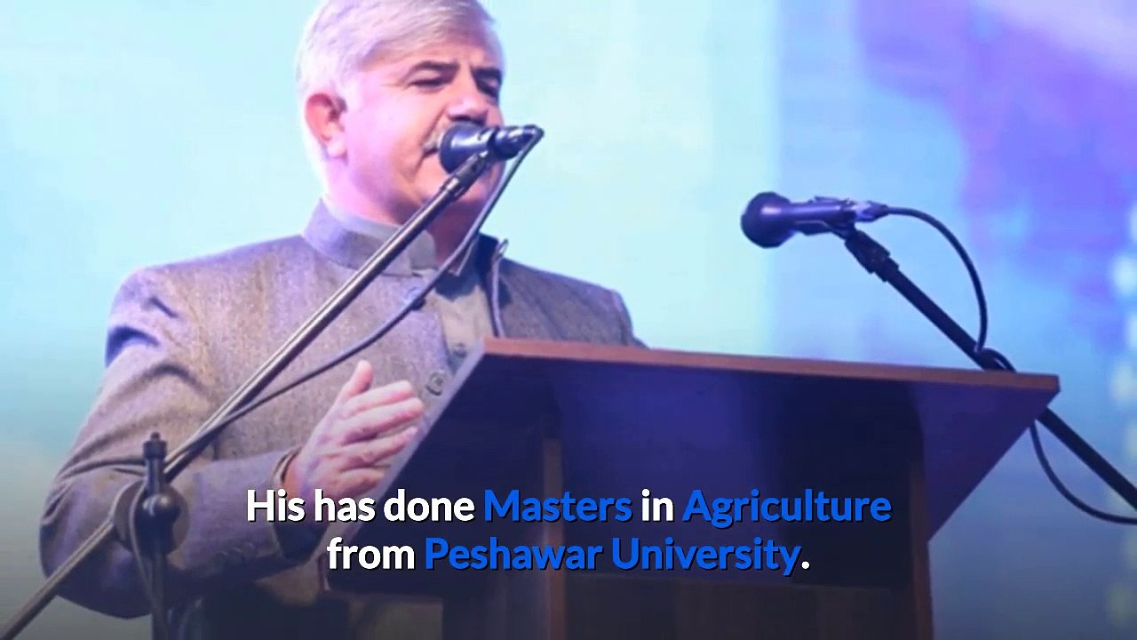 Things you need to know about New CM KPK Mehmood Khan