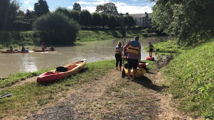 Balade en kayak sur le Couesnon