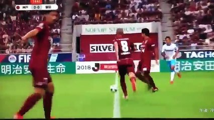شاهد إنييستا يُنسي اليابانيين الكابتن ماجد بأول هدف له في اليابان