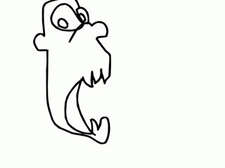 Chomping head face 01