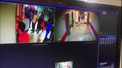Doktora saldırı anı güvenlik kameralarına yansıdı - ELAZIĞ
