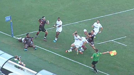 Le RCT est passé à 2 doigts de marquer un magnifique essai face à Clermont