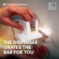 Sharing bar soap with people can be gross. This innovative dispenser makes it possible to share soap in a clean way 