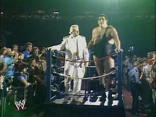 WWF.Hulk Hogan (c) vs. André the Giant – WWF Championship Match 1987.03.29.