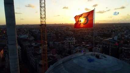 Taksim Camii’nde Gün Batımı Mest Etti | Havadan Görüntüler