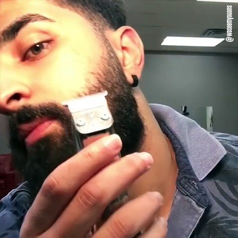 Drake's beard  trimming and setting tutorial