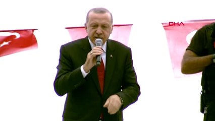 Rize Cumhurbaşkanı Erdoğan Biz Hukuk Devletiyiz, Türkiye'ye Tehdit Sökmez 2