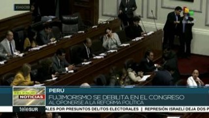 Perú: Congreso decidirá sobre reforma política presentada por Vizcarra