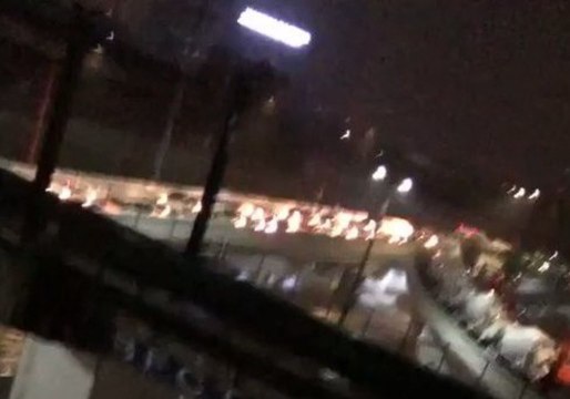 Heavy Rains in Manila Raise River to Dangerous Level, Swamping Cars