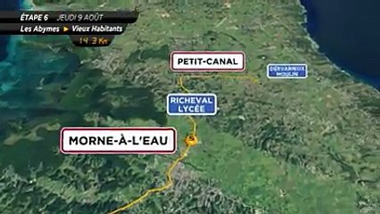 [TOUR CYCLISTE DE GUADELOUPE] Grosse étape de montagne ⛰entre Les Abymes et Vieux-Habitants. Alors, qui sortira son épingle du jeu à l'issue des 150 km de cours