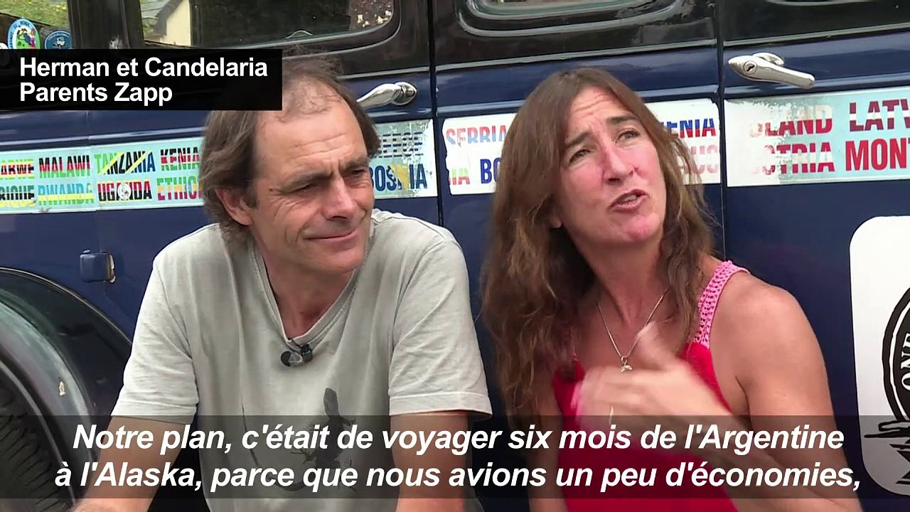 La famille Zapp voyage depuis 18 ans dans une voiture ancienne