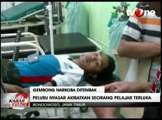 Peluru Nyasar Polisi Lukai Pelajar di Bondowoso