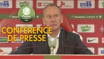 Conférence de presse Stade Brestois 29 - Paris FC (1-1) : Jean-Marc FURLAN (BREST) - Mecha BAZDAREVIC (PFC) - 2018/2019