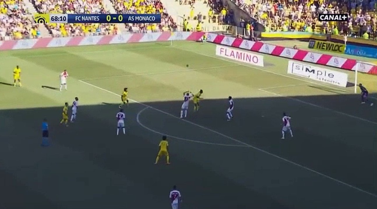 Rony Lopes Goal HD - Nantes	0-1 Monaco 11.08.2018