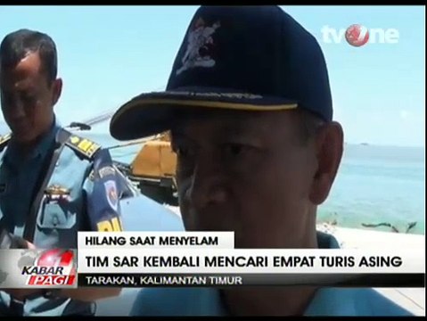 Pencarian 4 Turis Hilang di Sangalaki Terus Dilakukan