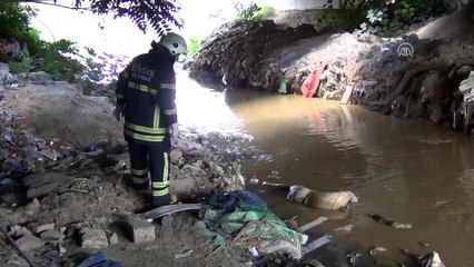 Kumluca Deresi'nde erkek cesedi bulundu - TEKİRDAĞ